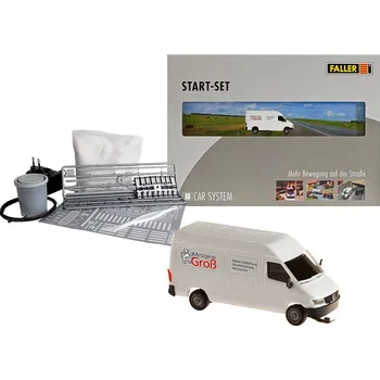 Modelová železnice FALLER 161504 H0 Car System - startovní set automobil MB Sprinter FA161504