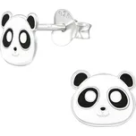 Majya Stříbrné náušnice PANDA Ag/; ≤0,44 g 10685