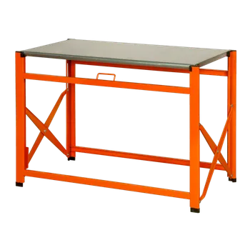 Dílenský stůl Skládací pracovní stůl 1495FWB097TS (pozinkovaná pracovní deska)