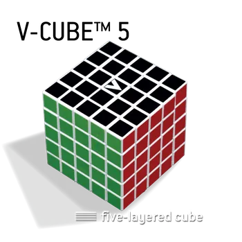 Hlavolam Kostka V-CUBE 5 - Rovná
