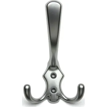 Nábytkové kování TULIP Věšák Lugo XL chrom matný (TULIP Věšák Lugo XL chrom matný)