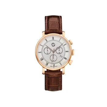 Hodinky Mercedes-Benz Classic Collection Pánský chronograf Classic Retro Gold