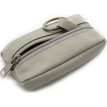 Peněženka Kožená klíčenka Arwel 2418 - světle šedá