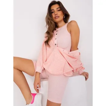 Dámský komplet s mikinou BENJAMIN světle růžový