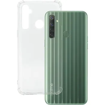 Pouzdro na mobilní telefon Zadní kryt ANTI SHOCK 0,5 mm pro REALME 6I TRANSPARENT