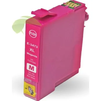 Inkoustová náplň pro Epson T3473, C13T34734010 TONERSYP magenta, Epson WF-3720/3725
