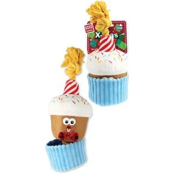 Hračka pro psa VÁNOČNÍ Hračka pes GiGwi Muffin/pamlskovník 29cm