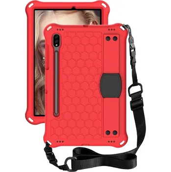 Pouzdro na tablet VSECHNONAMOBIL 47949 KIDDO Dětský obal pro Samsung Galaxy Tab S8 / Tab S7 červený