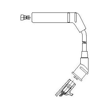 Zapalovací kabel zapalovací kabel, , BREMI, 3A24/48