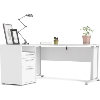 Psací stůl Nábytek PEGAS s.r.o. Psací stůl OFFICE 80400/44, Bílá