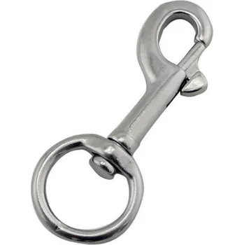 Materiál na výrobu šperku Karabiny z chirurgické oceli 316 60-80mm - 60mm