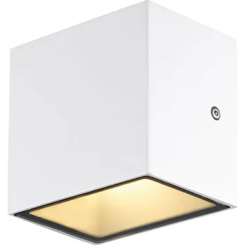 Nástěnné svítidlo BIG WHITE SITRA S WL SINGLE venkovní LED nástěnné přisazené svítidlo bílé CCT switch 3000/4000 K 1005149