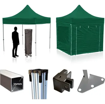 Zahradní stavba Nůžkový párty stan RedX® HOBBY 3x3 m (Kvalitní nůžkový stan 3x3 m - dostupný ve 11 barvách a možností vlastního potisku)