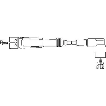 Zapalovací kabel zapalovací kabel, , BREMI, 157/105
