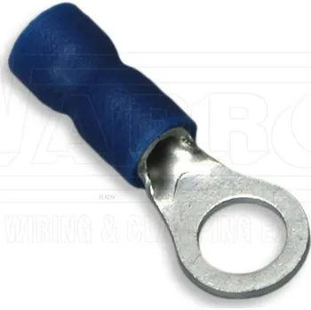 elektrický kabel wpr9818 OKI-2.5-M8-V lisovací oko s izolací PVC, 1,5 - 2,5 mm2, o M8, EASY ENTRY, odolnost do 75°C,