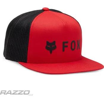Kšiltovka Pánská čepice FOX Absolute Mesh SnapBack Hat Flame Red F25 Dospělá - UNI