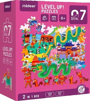 Puzzle Mideer Level Up! 07 Svět okolo 204/247 dílků