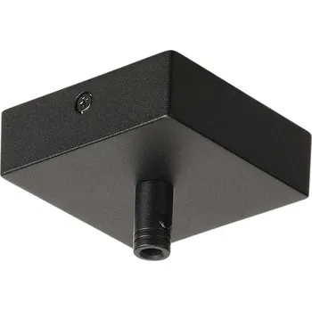 BIG WHITE STROPNÍ ROZETA, pro GLENOS, černá matná, s odlehčovacím profilem 210060