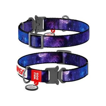 Obojek pro psa Obojek nylon NASA21 Fastex QR (24-40cm/2cm)