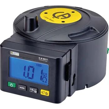 Multimetr Chauvin Arnoux C.A 6011 zkoušečka průchodnosti Kalibrováno dle (DAkkS), 200 Ω