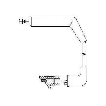 Zapalovací kabel zapalovací kabel, , 32722PH4663, BREMI, 6A02/27
