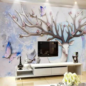 Fototapeta Solution Media 3D tapeta - Jelen MU1925 6 - Samolepící tapeta - 380-450g/m2