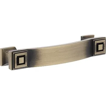 Nábytkové kování TULIP Úchytka Serena 96 starozlatá (TULIP Úchytka Serena 96 starozlatá)