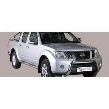 Tuning Přední ochranný rám SB NISSAN Navara D40 2010- Misutonida EC/SB/269 Leštěný nerez