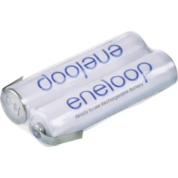 Nabíječka baterií Panasonic eneloop Reihe F1x2 Akupack 2 x AAA pájecí špička ve tvaru Z Ni-MH 2.4 V 750 mAh