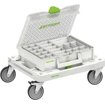 Organizér a pojízdný vozík Festool Systainer³ SYS3 ORG M 89/RB P