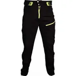 HAVEN Cyklistické kalhoty dlouhé bez laclu - SINGLETRAIL LONG - zelená/černá