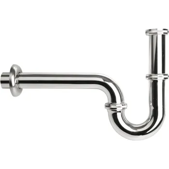 Sifon RAVAK Umyvadlový sifon U trubkový chrom X01436