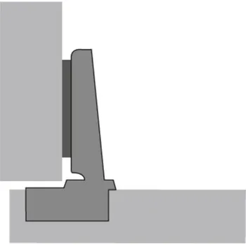 Nábytkové kování Závěs HETTICH Intermat 9943 se zavírací pružinou Závěsy - typ/konstrukční situace: Naložený závěs