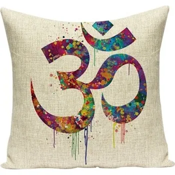 Povlak na dekorativní polštářek Povlak na polštář (Om) 45x45cm (Om - povlak na polštář (45x45cm))