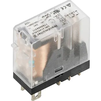 Relé Weidmüller DRI314024, 7760056297 zátěžové relé, 250 V/AC, 250 V/DC, 10 A, 20 ks