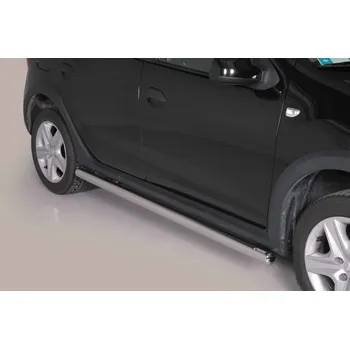 Tuning Boční ochrana DACIA Sandero Stepway 2013- Misutonida TPS/347 Leštěný nerez