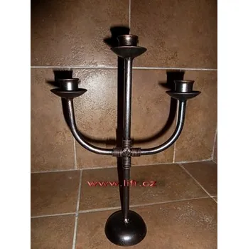 Svícen Kovový svícen Vidle