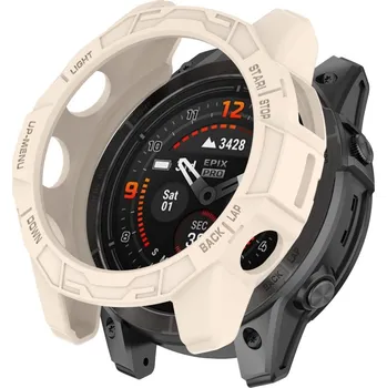 VSECHNONAMOBIL 62231 TPU HALF COVER Obal pro Garmin Fenix 7S / Fenix 7S Pro béžový