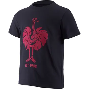 Chlapecké tričko e.s. Tričko 1908, dětské velikost 110/116 tmavomodrá/lesní plody Strauss