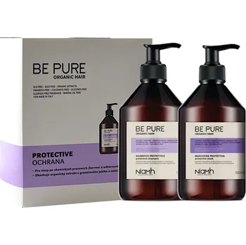 Kosmetická sada Dárková sada pro ochranu barvených vlasů Niamh Be Pure Protective (1355B) + dárek zdarma