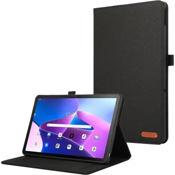 Pouzdro na tablet VSECHNONAMOBIL 63918 FABRIC Zaklápěcí obal pro Lenovo Tab M10 5G černý