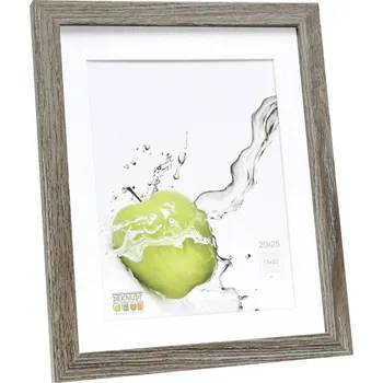 Rám na obraz Deknudt S66KH3P1_20,0X25,0 vyměnitelný fotorámeček Formát papíru: 20 x 25 mm šedá