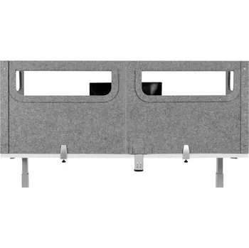 Lampička BakkerElkhuizen BNESSULGY160D80 Stolní přepážka ve tvaru u nebo akrylová okna, 80 cm, hluboká