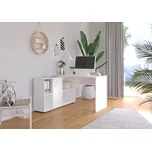 Nábytek PEGAS s.r.o. Rohový stůl ELISEO White