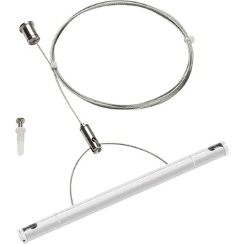 Svítidlo BIG WHITE TENSEO závěs z drátěného lana bílý 1002698