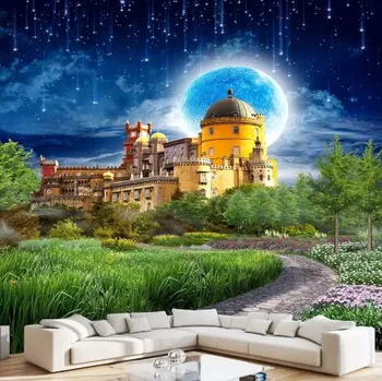 Fototapeta Solution Media 3D tapeta - Fantazy zámek MU2004 3 - 3D Relief - Vliesová tapeta - 320g/m2