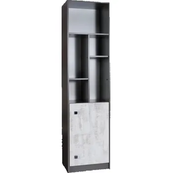 Knihovna Nábytek PEGAS s.r.o. Regál TOMMY 05, Grafit/Enigma