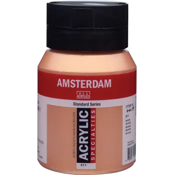 Vodová barva Akrylová barva Amsterdam Standard - 811 Bronze Objem: 500 ml