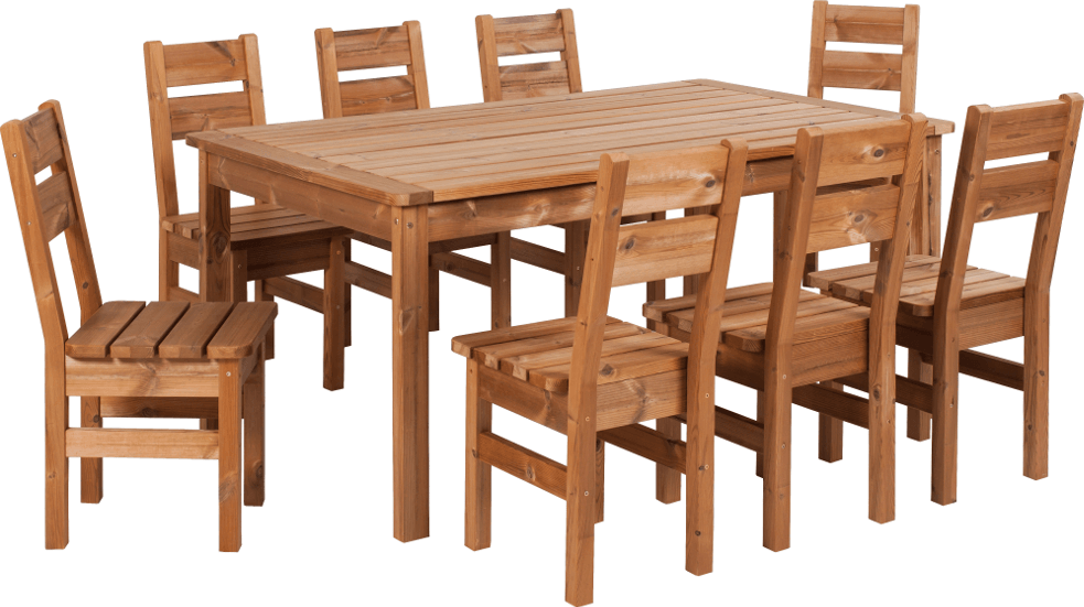 Zahradní set z masivu ThermoWood - PROWOOD - SET L2 - Samostatný set