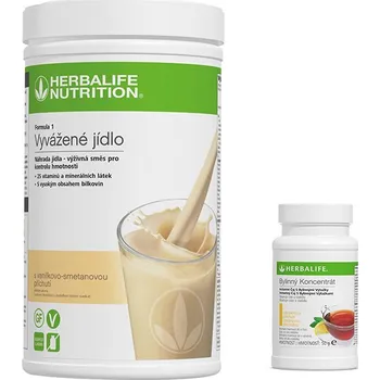 Herbalife sada Formula 1 - 780g a Bylinný koncentrát 51g
